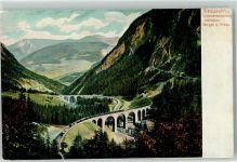 Albulabahn - Linienwicklung