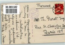 Gäbris 1920 Foto AK Gasthaus Hüttenstempel