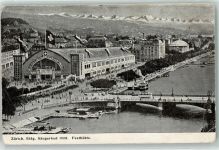 8000 Zürich 1905 Gebrauchsspuren Eidg Sängerfest Festhütte