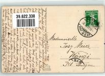 Winter Kutsche Serie Nr. 285 Postkutsche Schweiz 1913