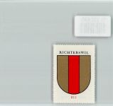 8805 Richterswil - Vignette Wappen Kaffee Hag ca 1920-1940
