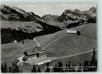 6174 Sörenberg Gebrauchsspuren Fliegeraufnahme Gasthaus Salwideli