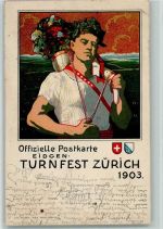 8000 Zürich - Eidgenössisches Turnfest Zürich 1903