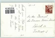 8757 Filzbach Gebrauchsspuren Ferienheim vom blauen Kreuz mit Leistkamm und Alvierkette