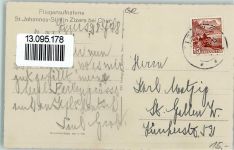 7205 Zizers - Fliegeraufnahme St. Johannes-Stift in Zizers bei Chur