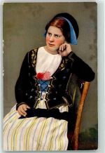 8000 Zürich - Frau Festkleid Zürcher Oberland