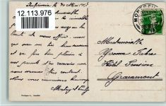 1824 Caux - Palace Hôtel et vue sur le lac Leman blühende Wiese Narzissen