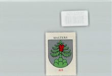 6102 Malters - Vignette Wappen Kaffee Hag ca 1920-1940