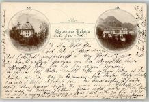 7552 Vulpera 1903 Foto AK