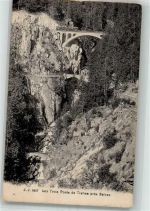 1922 Salvan 1910 Foto AK Les Trois Ponts