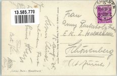 8266 Steckborn 1935 Foto AK Hotel Krone Auto