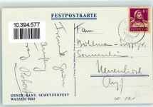 6484 Wassen UR - Kirche Schützenfest 1932