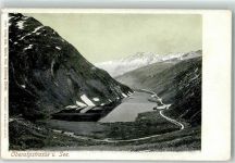 Oberalp - Oberalpstrasse und See