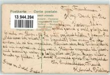 1909 Prägedruck mit echter Stoff Applikation AE 147 Liebespaar