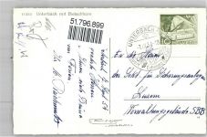 3944 Unterbäch VS - Bietschhorn