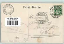 8000 Zürich 1907 Gebrauchsspuren Atelier E. Ott Lithographie AK
