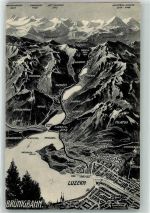 6053 Alpnachstad - Vogelschau Brünigbahn