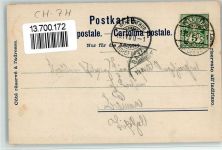 8450 Andelfingen 1900 BOAKC Gasthaus Löwen Lithographie