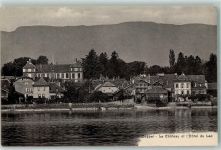 1296 Coppet - Hotel Pensiondu Lac Schloss