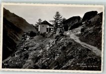 1983 Evolène Foto AK Chapelle de la Garde