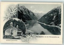 8750 Klöntal - Schutzhütte Schwammhöhe See