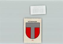 3110 Münsingen - Vignette Wappen Kaffee Hag ca 1920-1940