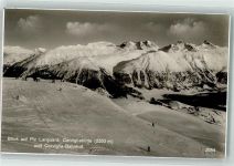 Corviglia - Piz Languard Hütte Bahnhof Winter