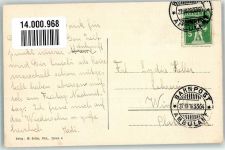 8805 Richterswil 1916 Foto AK Bahnpost Zug 3364 Schulhaus Breiten