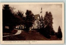 8000 Zürich Gebrauchsspuren Volks und Kurhaus Rigiblick