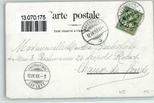 2012 Auvernier 1899 - Gruß aus, Flecken I