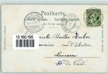 8000 Zürich 1900 Lithographie Bahnhof Landesmuseum Tonhalle Stadttheater Vierblättriges Kleeblatt