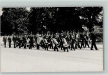 6315 Oberägeri 1929 Foto AK Festumzug - Kapelle der Feuerwehr?