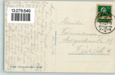 9056 Gais 1928 Foto AK Kirchplatz , gute Erhaltung AK