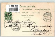 9053 Teufen AR 1899 Lithographie Carl Künzli Zürich Dep. No. 4023 Tracht Appenzeller Land Ort lt. Stempel