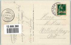 Kerzers Bahnhof Eisenbahn Bahnhof Schweiz 1929 Foto AK