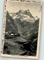 8783 Linthal 1918 Foto AK Baumgartenalp Tödi