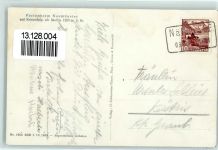 8753 Mollis - Ferienheim Neumünster auf Kennelalp Bahnpoststempel