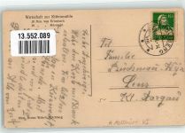 8703 Erlenbach ZH 1924 Foto AK Gasthaus Kittenmühle