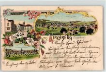 9533 Kirchberg SG 1901 Lithographie