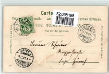 9533 Kirchberg SG 1901 Lithographie