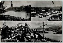 6375 Beckenried - Gasthaus Klewenalp Kuh Gipfelkreuz Seilbahn Hüttenstempel