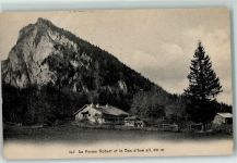 2103 Noiraigue 1905 - La Ferme Robert et le Dos d'ane alt