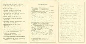 5000 Aarau KEINE AK S.A.C. Bergfahrten 1939 Klappbroschüre 2-fach