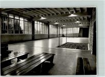 2532 Magglingen Macolin Gebrauchsspuren Eidg. Turn und Sportschule Athletik Halle