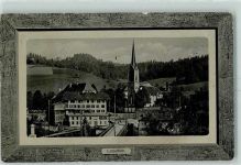 3432 Lützelflüh-Goldbach Gebrauchsspuren Passepartout Prägedruck