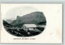 Speer Walensee - Alpwirtschaft "Ober-Käsern" am Speer