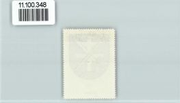 6313 Menzingen - Vignette Wappen Kaffee Hag ca 1920-1940 Gubel