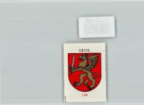 3953 Leuk Stadt Loèche-la-Ville - Vignette Wappen Kaffee Hag ca 1920-1940