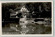 Saut du Doubs Foto AK Hotel du Saut-du-Doubs