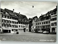 9220 Bischofszell Foto AK Hotel Linde Auto Grubplatz